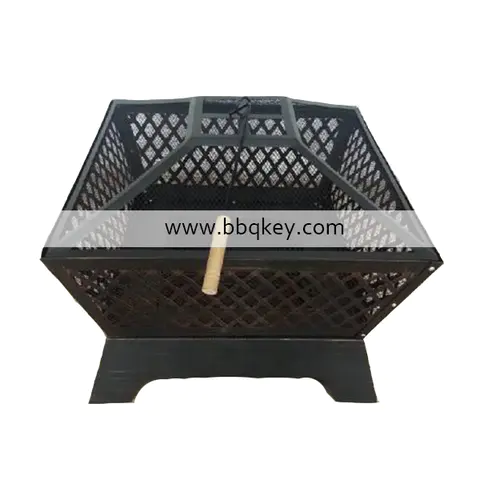 Outdoor stainless steel heavy duty fire pits